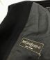 中古・古着 Yves Saint Laurent (イヴサンローラン) ウールカシミヤトレンチコート ネイビー サイズ:50：35000円