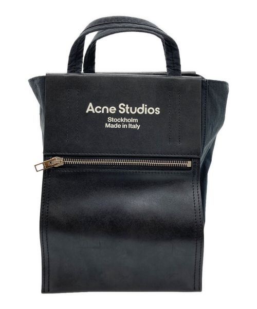 Acne studios（アクネ ストゥディオス）Acne studios (アクネ ストゥディオス) グローサリーバッグ ネイビー サイズ:表記無しの古着・服飾アイテム