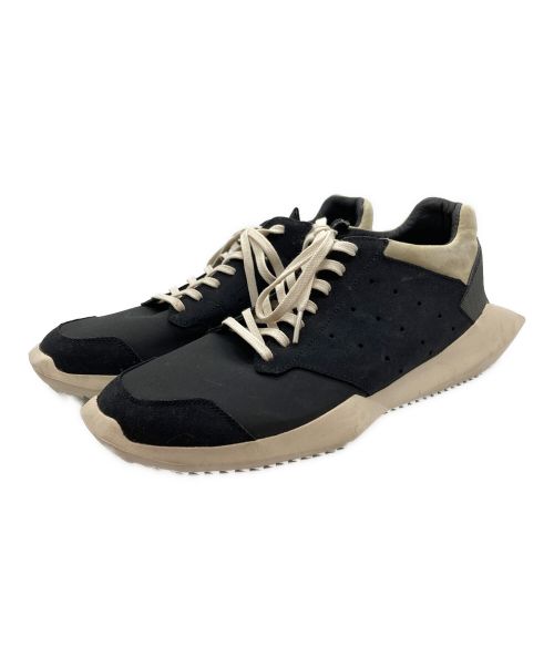 adidas（アディダス）adidas (アディダス) RICK OWENS (リックオウエンス) TECH RUNNER ブラック サイズ:27.5cmの古着・服飾アイテム