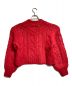 PRANK PROJECT (プランクプロジェクト) Cable Painted Knit Pullover レッド サイズ:FREE：10000円