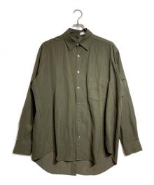 Ujoh（ウジョー）の古着「Full Open Shirts」｜カーキ