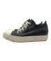 RICK OWENS (リックオウエンス) RAMONES LOW ブラック サイズ:41：60000円