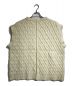 AURALEE (オーラリー) HARD TWIST MERINO ARAN KNIT VEST アイボリー サイズ:1：13000円