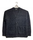 AURALEEオーラリー）の古着「ALPACA WOOL SUPER LIGHT KNIT BIG CARDIGAN」｜ブラック