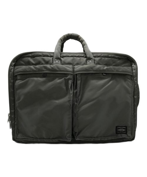 PORTER（ポーター）PORTER (ポーター) TANKER  3WAY BRIEFCASE シルバーグレー サイズ:下記参照の古着・服飾アイテム