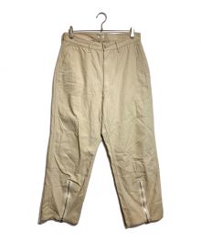 PHIGVEL MAKERS（フィグベルマーカーズ）の古着「C/L PARACHUTE TROUSERS」｜ベージュ