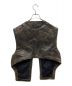 JORDAN (ジョーダン) J balvin (J.バルヴィン) Leather Vest ブラウン サイズ:L：20000円