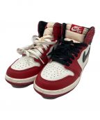 NIKEナイキ）の古着「GS Air Jordan 1 High OG」｜ホワイト×レッド