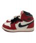 NIKE (ナイキ) GS Air Jordan 1 High OG ホワイト×レッド サイズ:23：22000円