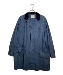 sacai（サカイ）の古着「Typewriter Pattern Coat」｜ネイビー