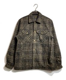 GLAD HAND（グラッドハンド）の古着「GLADDEN  L/S QUILTING CPO JACKETS」｜ブラック