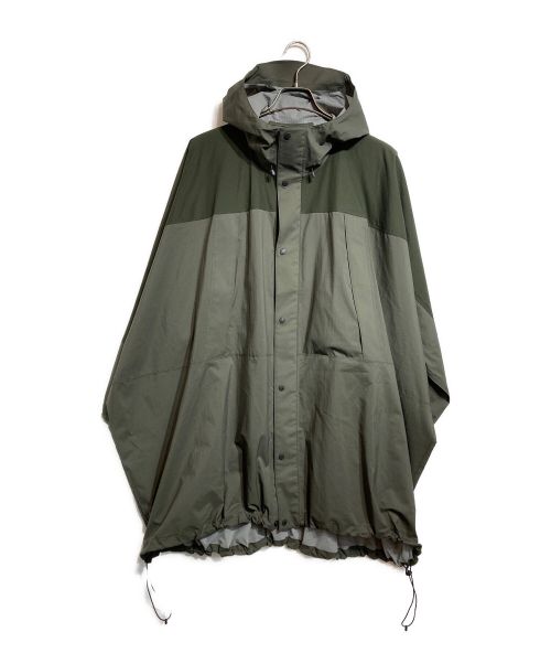 THE NORTH FACE（ザ ノース フェイス）THE NORTH FACE (ザ ノース フェイス) タグアンポンチョ オリーブ サイズ:WMの古着・服飾アイテム