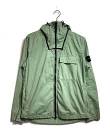 STONE ISLAND（ストーンアイランド）の古着「Cotton Zipped Hooded Jacket」｜グリーン