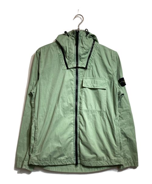 STONE ISLAND（ストーンアイランド）STONE ISLAND (ストーンアイランド) Cotton Zipped Hooded Jacket グリーン サイズ:XLの古着・服飾アイテム