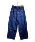 NEON SIGN (ネオンサイン) Wide denim slacks インディゴ サイズ:46：10000円