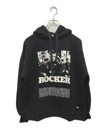 Richardson×Hysteric Glamour（リチャードソン×ヒステリックグラマー）の古着「Rockerグラフィックパーカー」｜ブラック