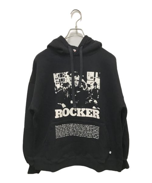 Richardson（リチャードソン）Richardson (リチャードソン) Hysteric Glamour (ヒステリックグラマー) Rockerグラフィックパーカー ブラック サイズ:Mの古着・服飾アイテム