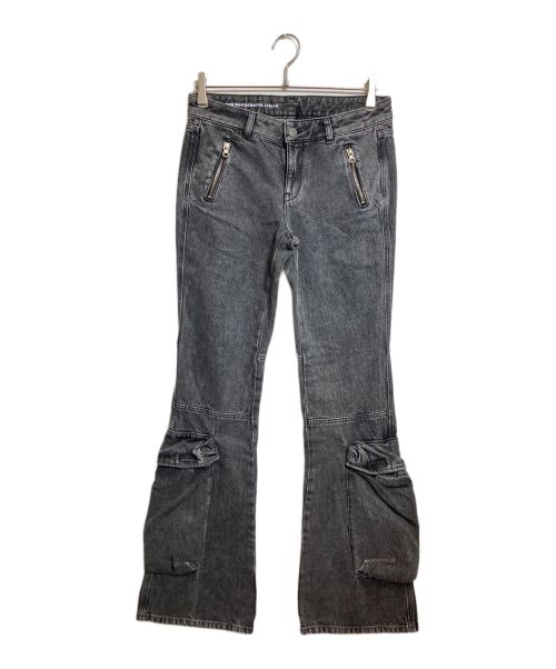 DIESEL（ディーゼル）DIESEL (ディーゼル) bootcut jeans d-poky ブラック サイズ:25の古着・服飾アイテム