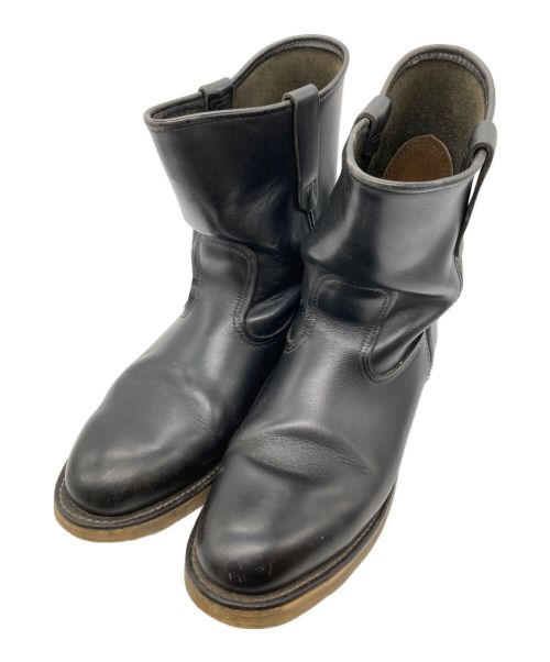 RED WING（レッドウィング）RED WING (レッドウィング) PECOS BOOTS ブラック サイズ:US9の古着・服飾アイテム