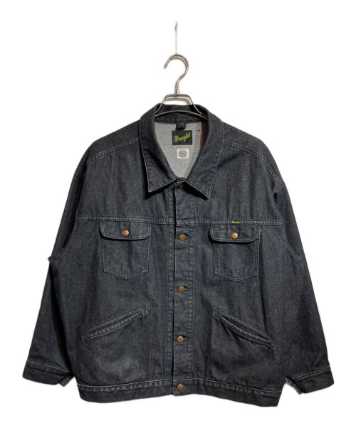 Wrangler（ラングラー）Wrangler (ラングラー) KEBOZ (ケボズ) WIDE DENIM JACKET インディゴ サイズ:Sの古着・服飾アイテム