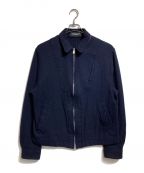 UNDERCOVERアンダーカバー）の古着「Boiled wool blouson」｜ネイビー