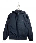 FRED PERRYフレッドペリー）の古着「PADDED HOODED BRENTHAM JACKET」｜ブラック