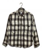 SIMPLY COMPLICATEDシンプリーコンプリケイティド）の古着「CITY FLANNEL SHIRTS」｜グレー