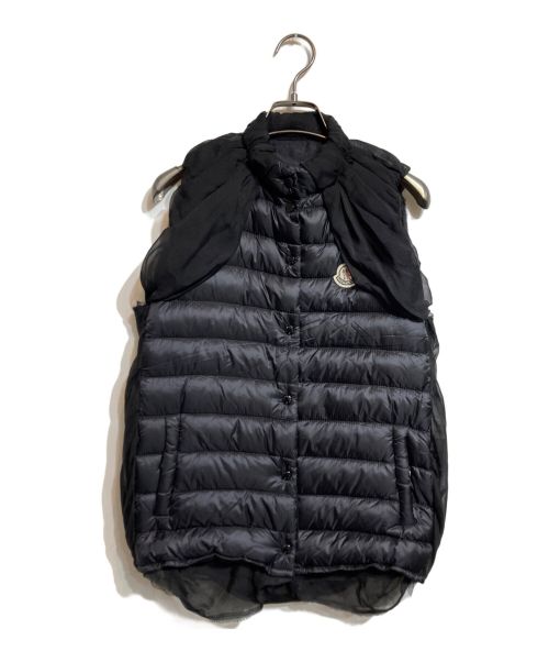 MONCLER（モンクレール）MONCLER (モンクレール) sonaチュールダウンベスト ブラック サイズ:00の古着・服飾アイテム