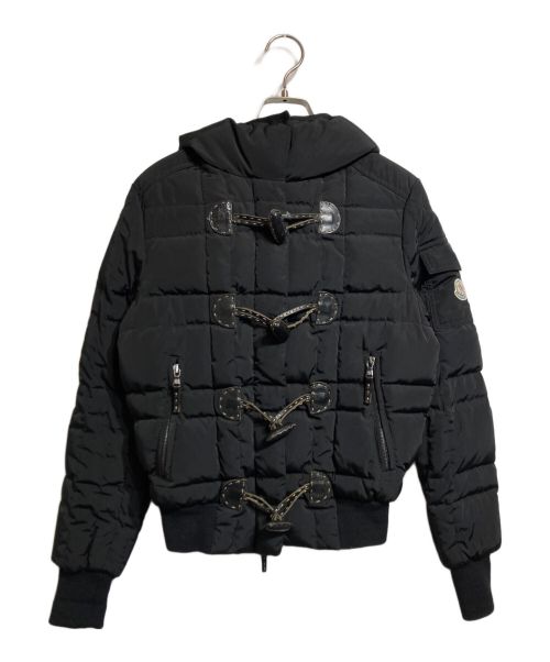 MONCLER（モンクレール）MONCLER (モンクレール) トグルボタンダウンジャケット ブラックの古着・服飾アイテム