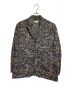 Engineered Garments（エンジニアド ガーメンツ）の古着「Loiter Jacket-Olive Cotton Batik」｜ネイビー×ボルドー