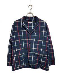 Engineered Garments（エンジニアド ガーメンツ）の古着「チェックワークジャケット」｜ネイビー