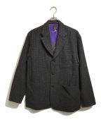 Needlesニードルズ）の古着「Loafer Jacket - Wool Glen Plaid」｜ブラウン