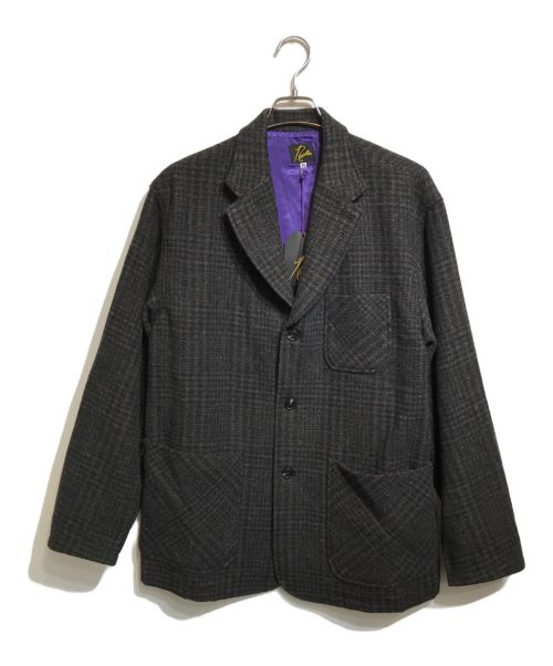 Needles（ニードルズ）Needles (ニードルズ) Loafer Jacket - Wool Glen Plaid ブラウン サイズ:Mの古着・服飾アイテム