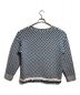 BODE (ボーディ) FRINGE CHECK PULLOVER ホワイト×ブルー サイズ:L/XL：30000円