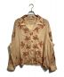 BODE（ボーディ）の古着「Bougainvillea Long Sleeve Shirt」｜ベージュ