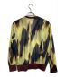 TOGA TOO (トーガ・トゥ) SHEER JERSEY PRINT CARDIGAN イエロー サイズ:L：20000円