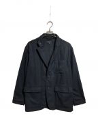 Engineered Garmentsエンジニアド ガーメンツ）の古着「Loiter Jacket Solid Poly Wool Flannel」｜ブラック