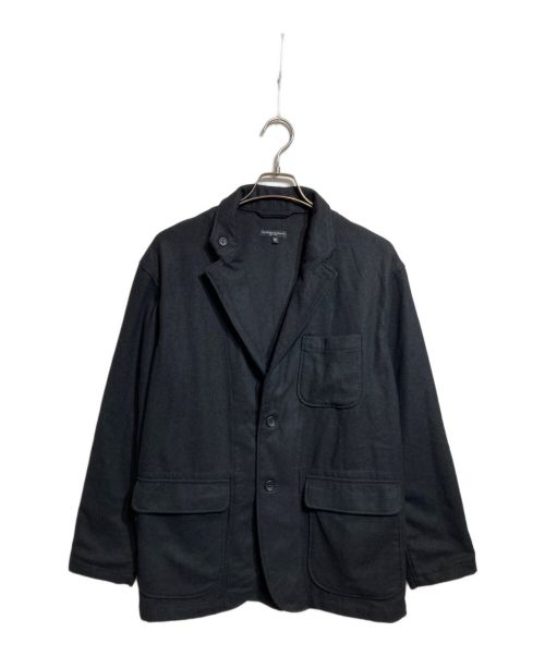 Engineered Garments（エンジニアド ガーメンツ）Engineered Garments (エンジニアド ガーメンツ) Loiter Jacket Solid Poly Wool Flannel ブラック サイズ:Mの古着・服飾アイテム