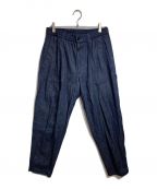 SCYE×The Stylist Japanサイ×ザスタイリストジャパン）の古着「WAIST DRAWSTRING TROUSERS」｜インディゴ