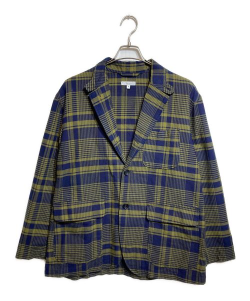 Engineered Garments（エンジニアド ガーメンツ）Engineered Garments (エンジニアド ガーメンツ) ロイターチェックジャケット ブルー サイズ:Sの古着・服飾アイテム