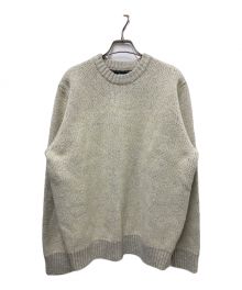 stussy（ステューシー）の古着「8ball mohair sweater ボール モヘア ニット」｜ベージュ