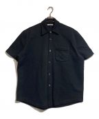 OUR LEGACYアワーレガシー）の古着「Short Sleeve Below Shirt」｜ブラック