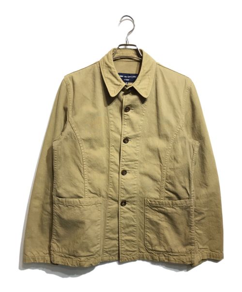 COMME des GARCONS HOMME（コムデギャルソン オム）COMME des GARCONS HOMME (コムデギャルソン オム) フレンチワーク カバーオール ベージュ サイズ:Mの古着・服飾アイテム