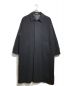 AURALEE（オーラリー）の古着「CASHMERE WOOL MOSSER BIG COAT」｜グレー