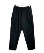 Graphpaperグラフペーパー）の古着「Ultra Compact Terry Sweat Pants」｜ブラック