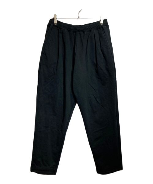 Graphpaper（グラフペーパー）Graphpaper (グラフペーパー) Ultra Compact Terry Sweat Pants ブラック サイズ:Sの古着・服飾アイテム