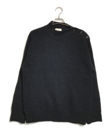 The CLASIK（ザ クラシック）の古着「WOOL CASHMERE SILK SHOULDER OP KINTEN」｜ブラック