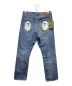 A BATHING APE (アベイシングエイプ) APE HEAD Denim Pants インディゴ サイズ:M：17000円