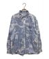 A BATHING APE（アベイシングエイプ）の古着「Solid Camo Button Down Shirt」｜ブルー