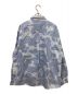 A BATHING APE (アベイシングエイプ) Solid Camo Button Down Shirt ブルー サイズ:M：14000円